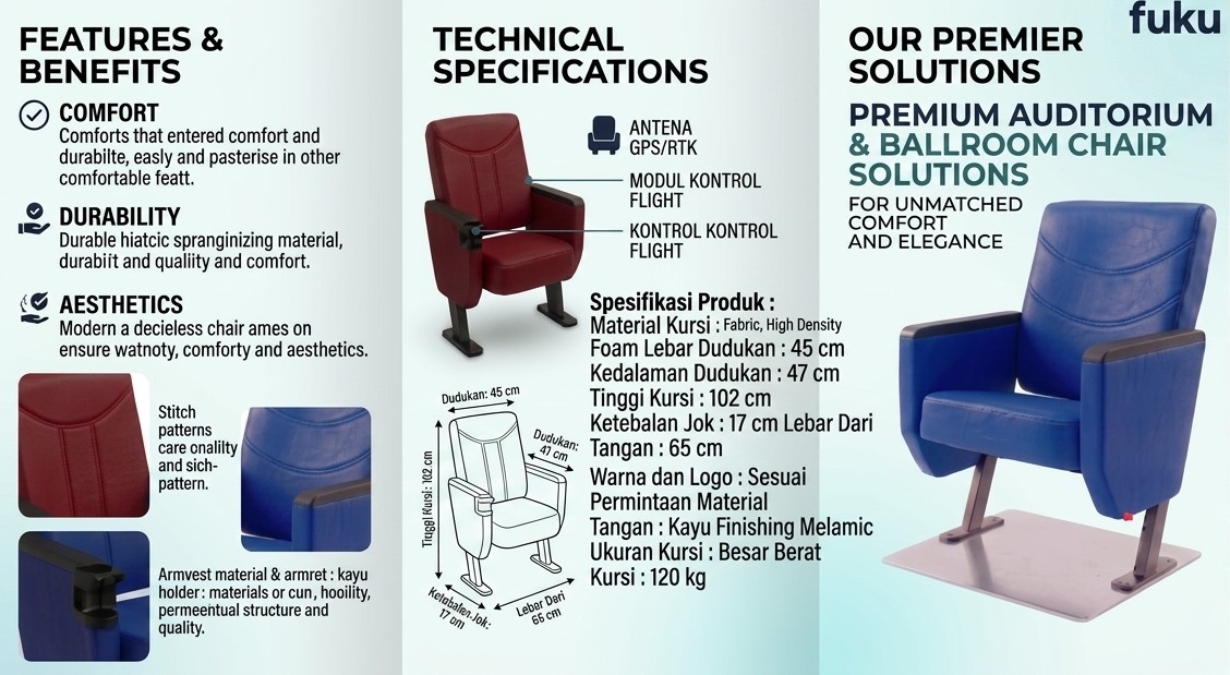 jual kursi auditorium